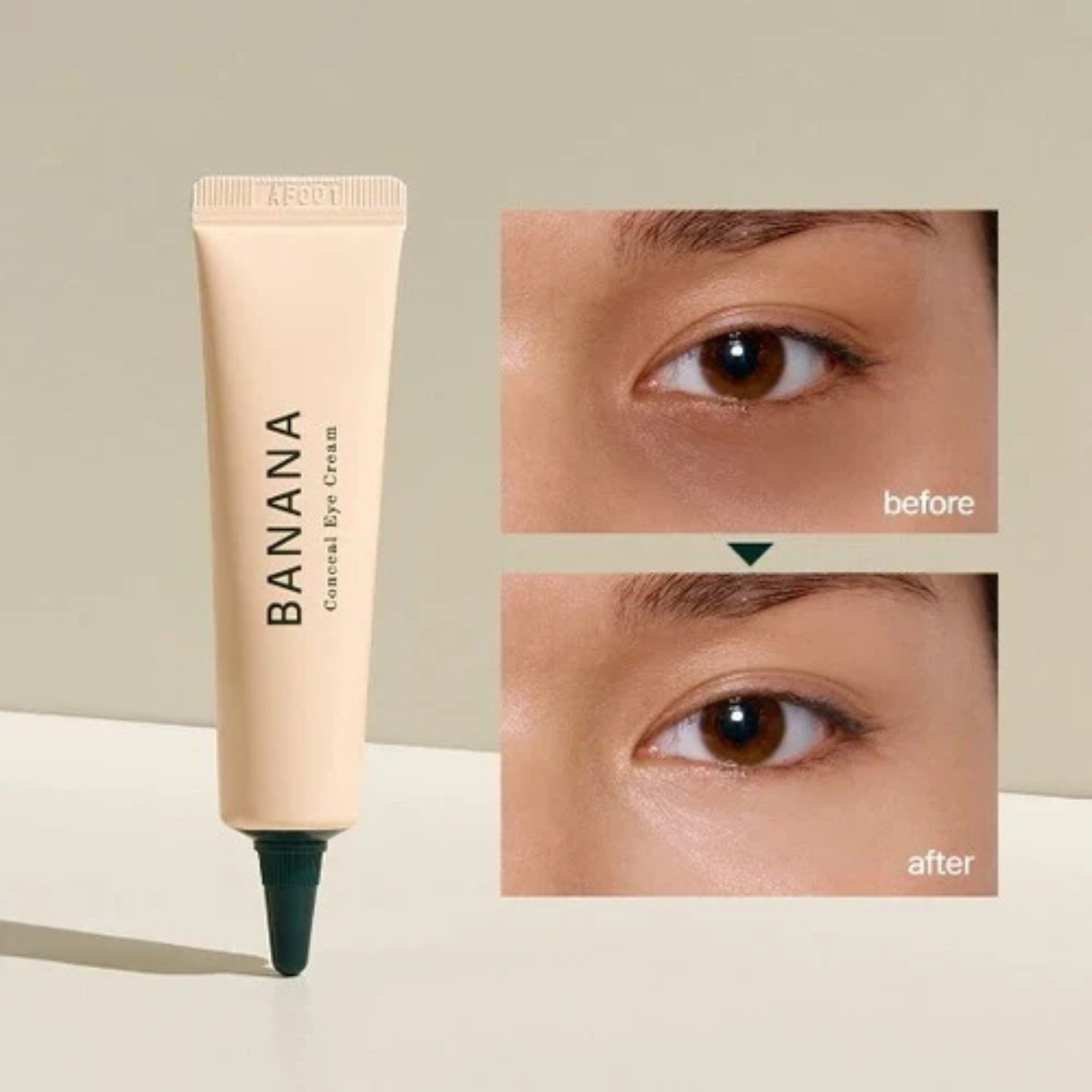 Banana Conceal Eye Cream | contorno de ojos con color